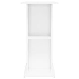 Aquarium Stand High Gloss White 75x36x72.5 cm Engineered Wood