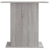 Aquarium Stand Grey Sonoma 75x36x72.5 cm Engineered Wood