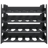 Wine Rack for 24 Bottles PP Stackable