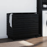 Laundry Basket 88.5x44x76 cm Solid Wood Pine