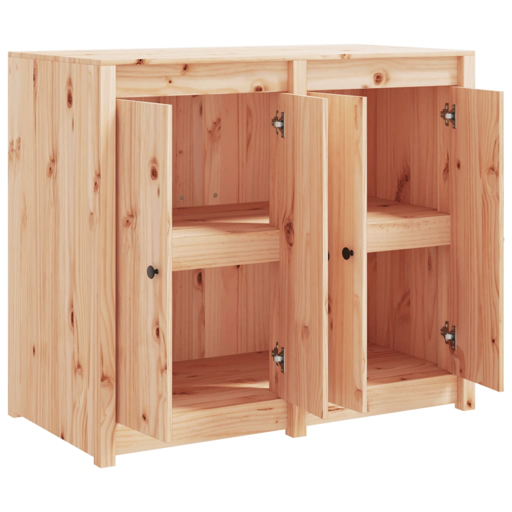 Outdoor Kitchen Cabinet Solid Wood Pine