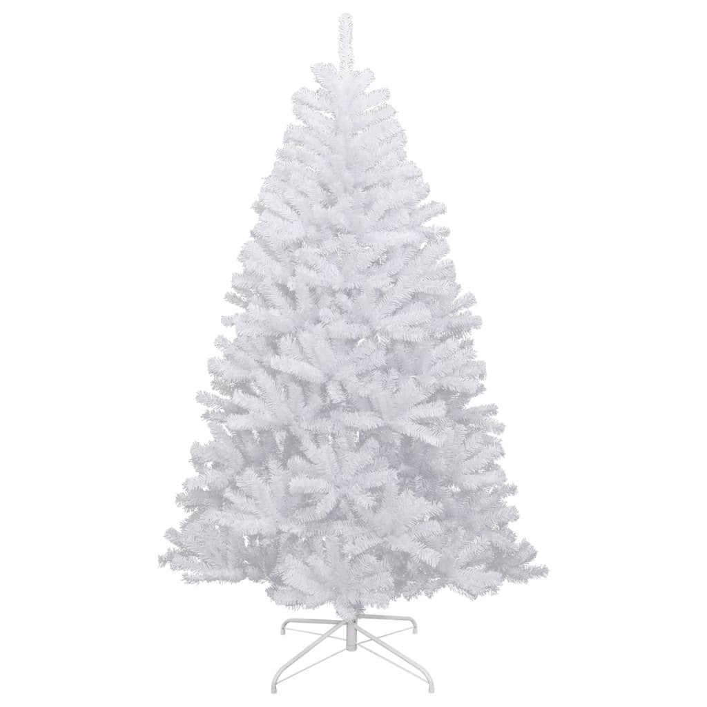 Artificial Hinged Christmas Tree with Flocked Snow 120 cm