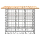 Garden Bench Gabion Design 100x102x72 cm Solid Wood Pine