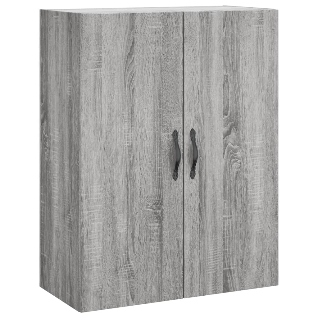 Wall Mounted Cabinets 2 pcs Grey Sonoma Engineered Wood