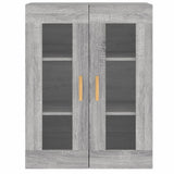 Wall Mounted Cabinets 2 pcs Grey Sonoma Engineered Wood