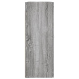 Wall Mounted Cabinets 2 pcs Grey Sonoma Engineered Wood