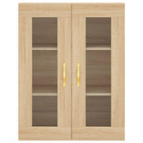 Wall Mounted Cabinets 2 pcs Sonoma Oak Engineered Wood