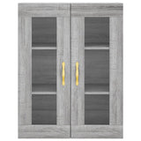 Wall Mounted Cabinets 2 pcs Grey Sonoma Engineered Wood