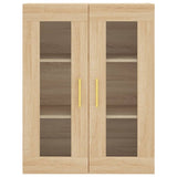 Wall Mounted Cabinets 2 pcs Sonoma Oak Engineered Wood