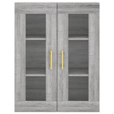 Wall Mounted Cabinets 2 pcs Grey Sonoma Engineered Wood