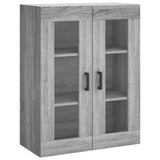 Wall Mounted Cabinets 2 pcs Grey Sonoma Engineered Wood