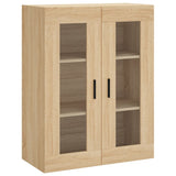 Wall Mounted Cabinets 2 pcs Sonoma Oak Engineered Wood