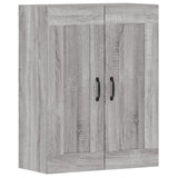 Wall Mounted Cabinets 2 pcs Grey Sonoma Engineered Wood