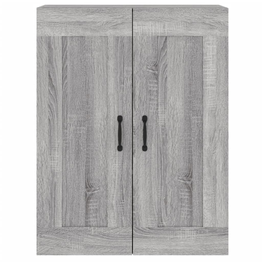 Wall Mounted Cabinets 2 pcs Grey Sonoma Engineered Wood