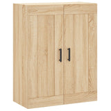 Wall Mounted Cabinets 2 pcs Sonoma Oak Engineered Wood