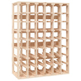 Wine Rack 70x33x94 cm Solid Wood Pine