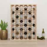 Wine Rack 70x33x94 cm Solid Wood Pine