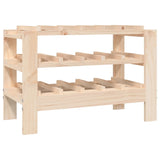 Wine Rack 61.5x30x42 cm Solid Wood Pine