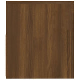 Bedside Cabinets 2 pcs with LEDs Brown Oak 60x35x40 cm