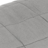 Weighted Blanket Grey 200x225 cm 9 kg Fabric