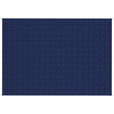 Weighted Blanket Blue 138x200 cm Single 10 kg Fabric