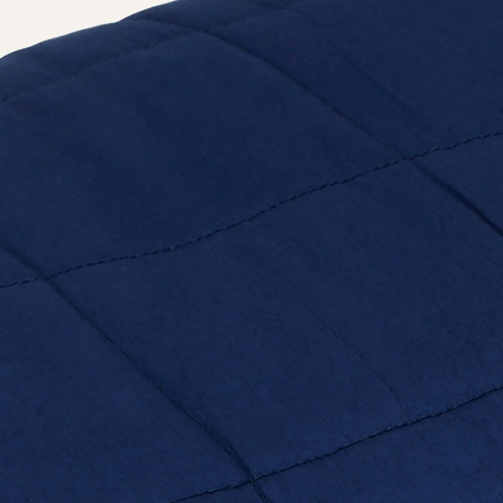 Weighted Blanket Blue 150x200 cm 11 kg Fabric