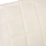 Weighted Blanket Light Cream 120x180 cm 5 kg Fabric