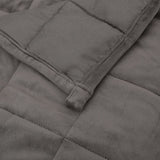 Weighted Blanket Grey 120x180 cm 9 kg Fabric