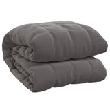 Weighted Blanket Grey 155x220 cm 7 kg Fabric