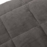 Weighted Blanket Grey 155x220 cm 7 kg Fabric