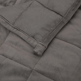 Weighted Blanket Grey 155x220 cm 11 kg Fabric