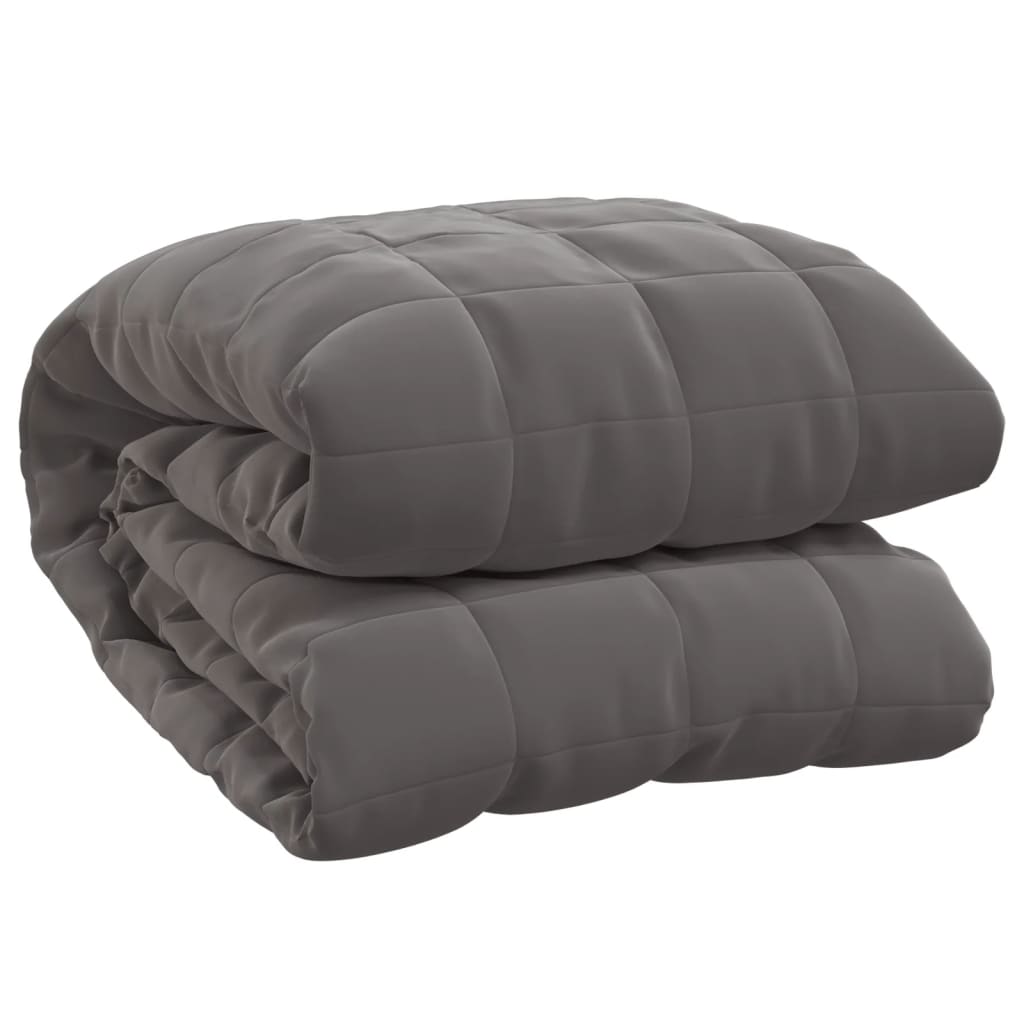 Weighted Blanket Grey 200x225 cm 9 kg Fabric