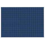 Weighted Blanket Blue 138x200 cm Single 6 kg Fabric