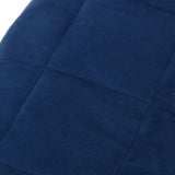 Weighted Blanket Blue 138x200 cm Single 6 kg Fabric