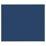 Weighted Blanket Blue 220x260 cm 15 kg Fabric