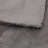 Weighted Blanket with Cover Grey 120x180 cm 9 kg Fabric