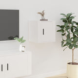 Wall Mounted TV Cabinet White 40x34,5x40 cm