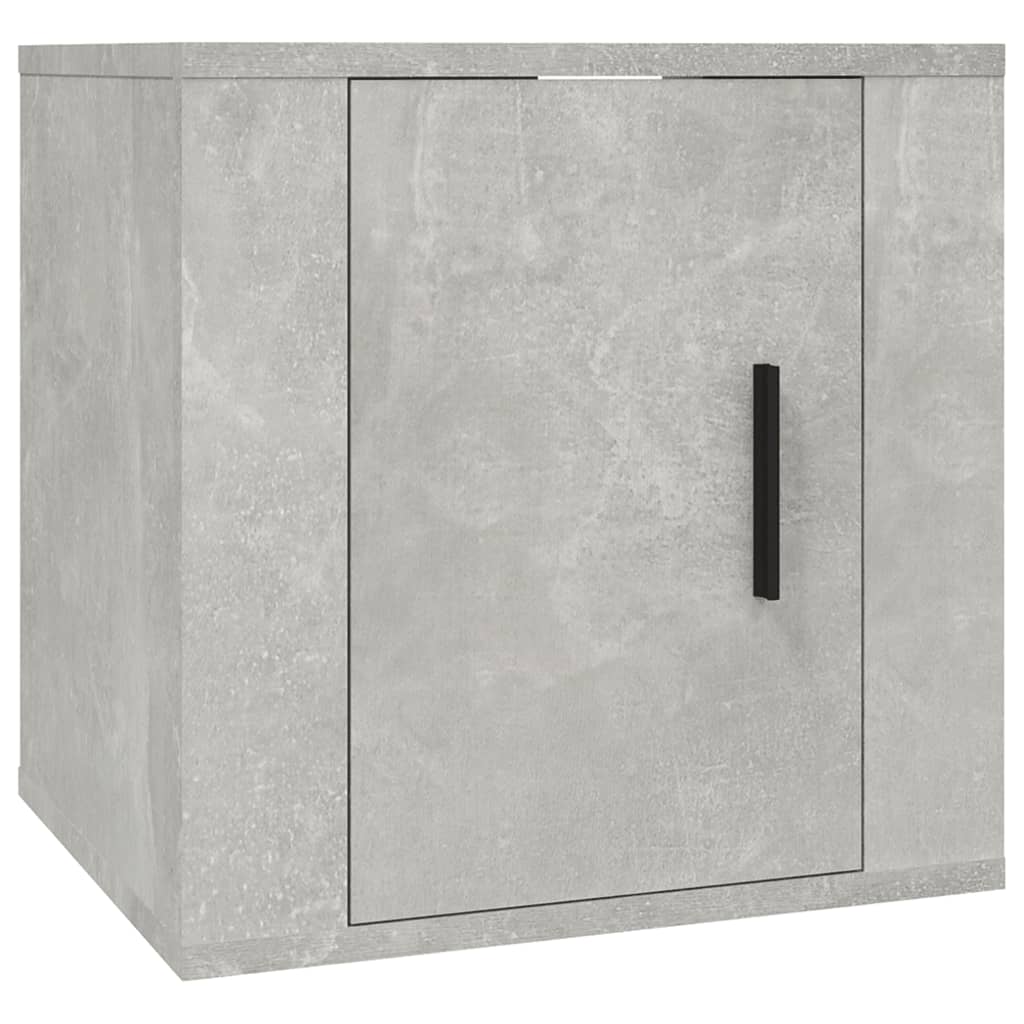 Wall Mounted TV Cabinet Concrete Grey 40x34,5x40 cm