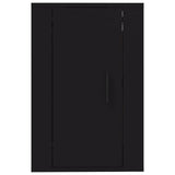 Wall Mounted TV Cabinets 2 pcs Black 40x34.5x60 cm