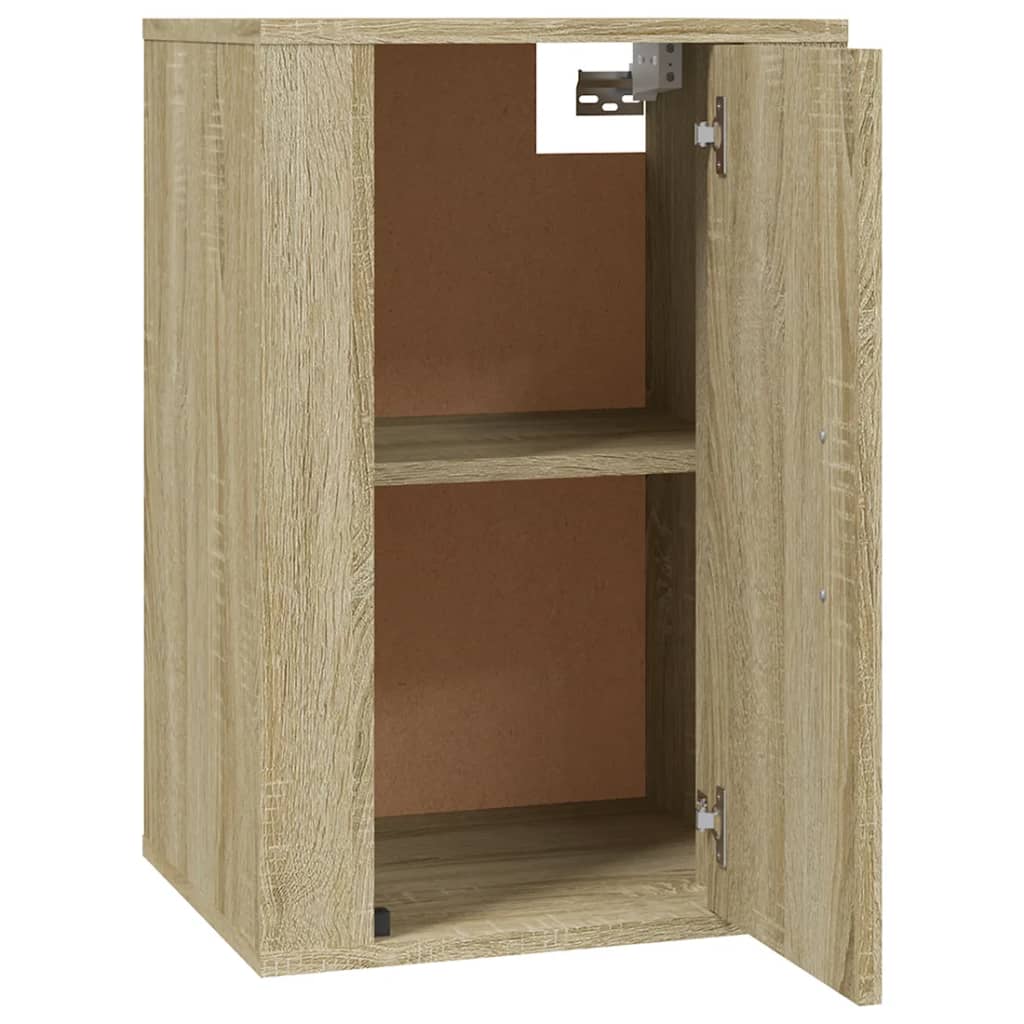 Wall Mounted TV Cabinet Sonoma Oak 40x34.5x60 cm