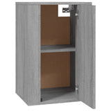 Wall Mounted TV Cabinet Grey Sonoma 40x34.5x60 cm