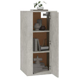 Wall Mounted TV Cabinet Concrete Grey 40x34,5x80 cm