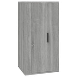 Wall Mounted TV Cabinet Grey Sonoma 40x34,5x80 cm