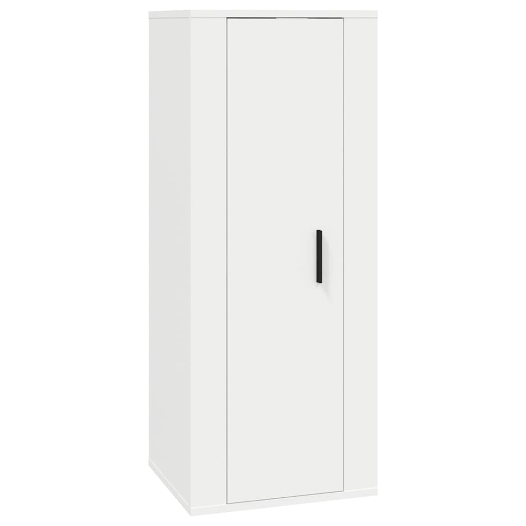 Wall Mounted TV Cabinet White 40x34,5x100 cm