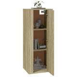 Wall Mounted TV Cabinet Sonoma Oak 40x34,5x100 cm