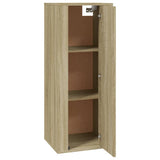 Wall Mounted TV Cabinet Sonoma Oak 40x34,5x100 cm