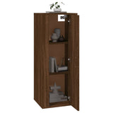 Wall Mounted TV Cabinet Brown Oak 40x34,5x100 cm