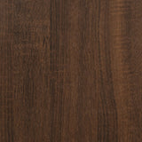 Hanging Cabinet Lyon Brown Oak 39.5x31x60 cm Engineered Wood