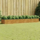 Garden Raised Bed 360x80x40 cm Corten Steel