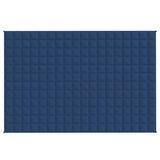 Weighted Blanket Blue 137x200 cm Single 6 kg Fabric